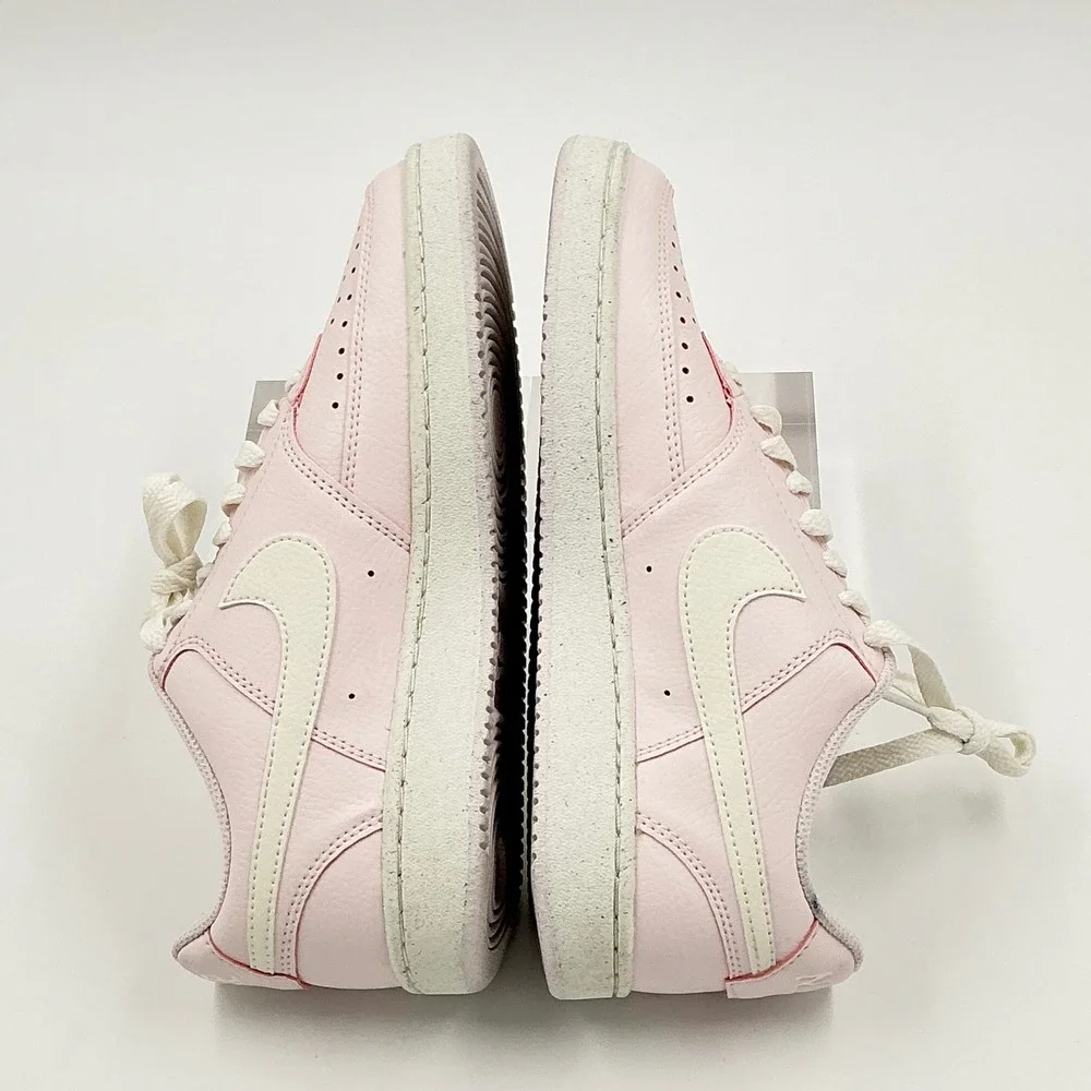 Nike Size 7.5 Court Vision Low Next Nature Pearl Pink Sail NEW Sneakers $85